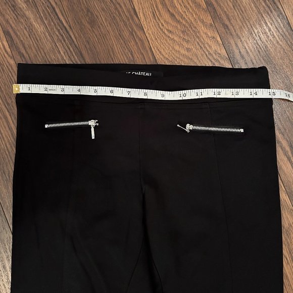 Le Chateau Women's Black Stretch Pants - Picture 7 of 10